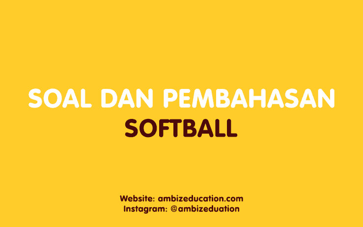 permainan softball berasal dari olahraga tradisional yakni