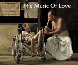 what is the meaning of the sentence the music of love